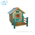 Buntes Haustier Holzhaus & Accessoires Holzhundbett Katzenbett Haustier Bett